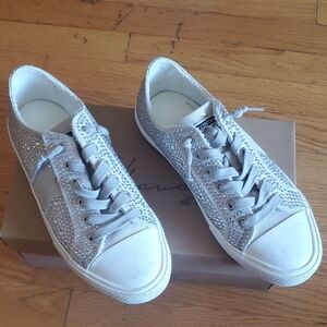 Vintage Havana Silver Sparkle Sneakers size 8